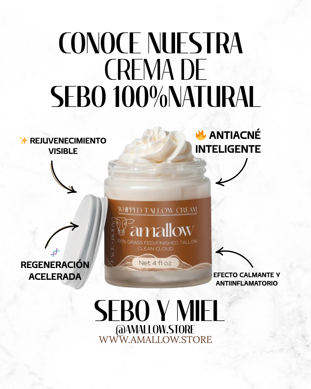 Crema De Sebo - Clean Cloud ⭐⭐⭐⭐⭐ (695) Reseñas